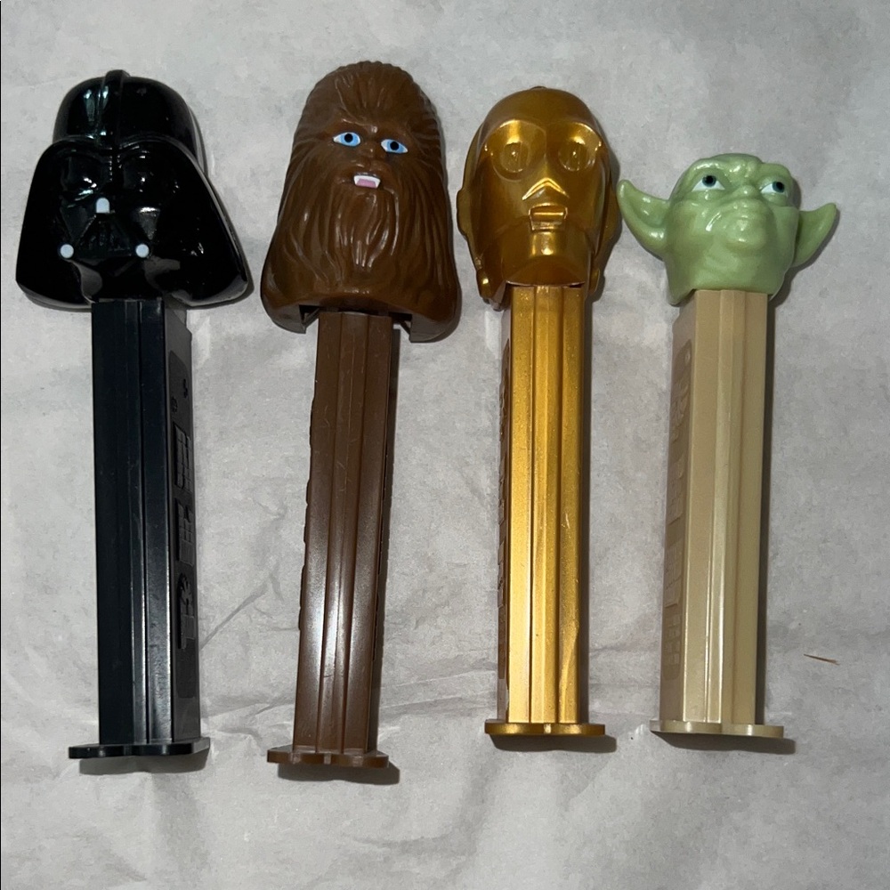Bundle Vintage Star Wars PEZ Dispensers - VGC